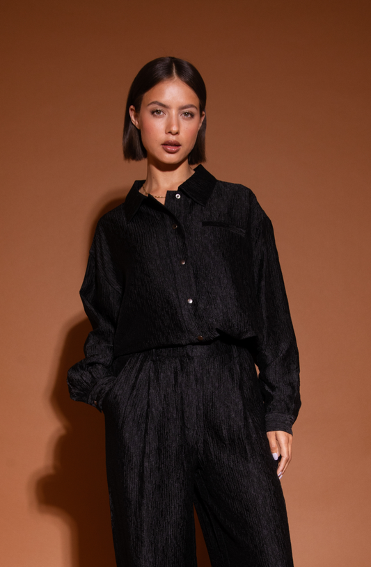 Filipa Blouse | Zwart
