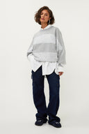 Lace Sweater | Grey