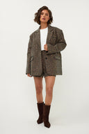 Midnight Blazer | Multi Print