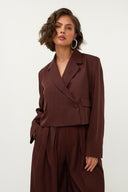 Nala Blazer | Brown